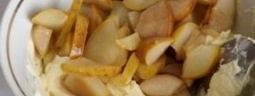 грушевый крем с виноградом. Шаг 8