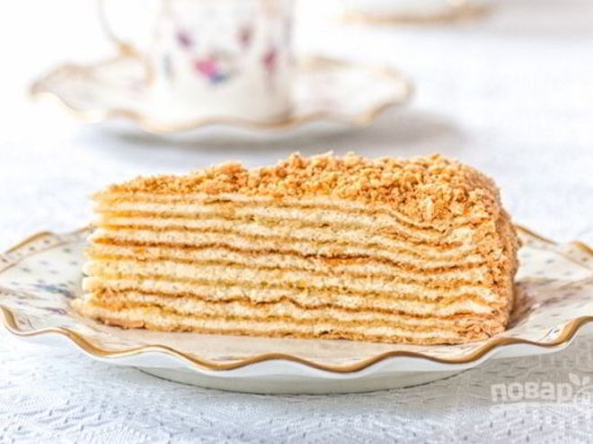 Рецепт классического заварного крема для наполеона