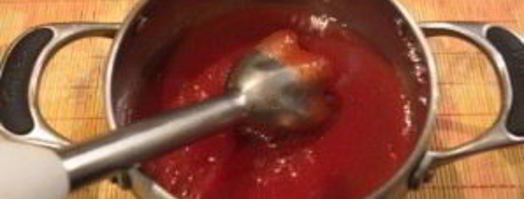 клубничный крем. Шаг 2