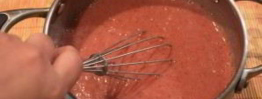 клубничный крем. Шаг 4