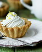 Корзиночки с белковым кремом