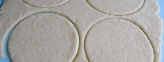 корзиночки с персиками, грушами и сырным кремом. Шаг 6