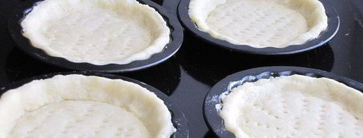 корзиночки с персиками, грушами и сырным кремом. Шаг 7