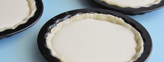 корзиночки с персиками, грушами и сырным кремом. Шаг 8