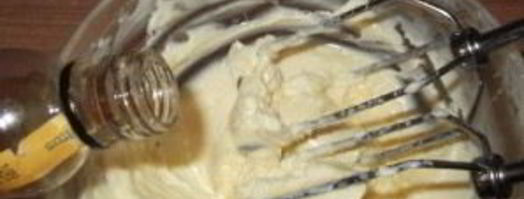 крем для бисквита из сгущенки и масла. Шаг 4