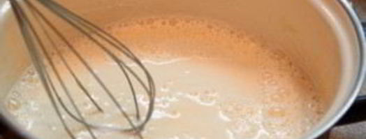 крем для шарлотки с яблоками. Шаг 3