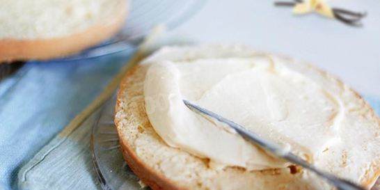 Крем из творожного сыра для торта