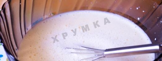 крем-карамель со сливками. Шаг 7