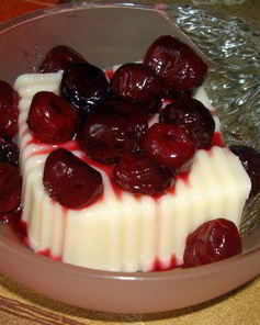 Крем с вишнями