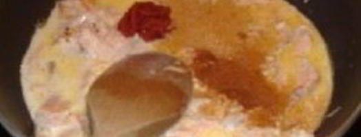 кремовая паста с лососем. Шаг 6