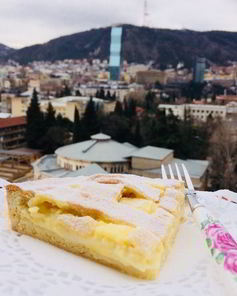 Кростата с лимонным кремом