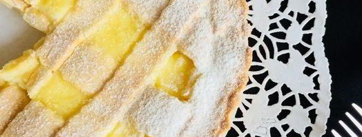 кростата с лимонным кремом. Шаг 7