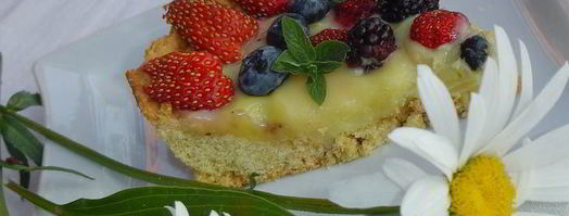 кростата с ягодами и заварным кремом. Шаг 10