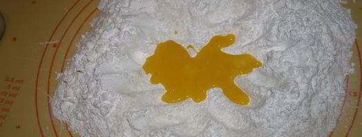 кростатине с кремом, яблоками и розмарином. Шаг 2