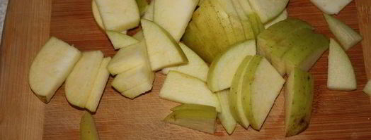 кростатине с кремом, яблоками и розмарином. Шаг 12