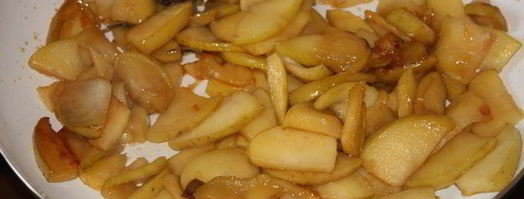 кростатине с кремом, яблоками и розмарином. Шаг 14