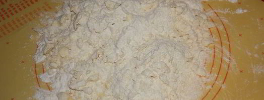 кростатине с кремом, яблоками и розмарином. Шаг 3