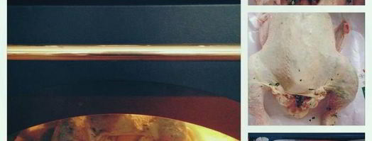 курица, фаршированная крем-сыром и зеленью. Шаг 3