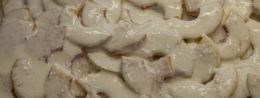 лазанья с яблоками и творожным кремом. Шаг 3