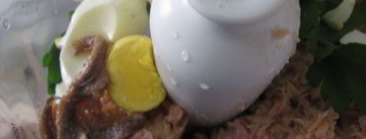 лимоны, фаршированные кремом из тунца. Шаг 4