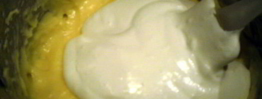 малиновый десерт с кремом патисьер и штрейзелем. Шаг 7