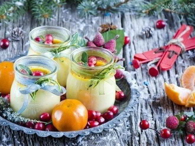 Рецепт мандаринового крем-брюле