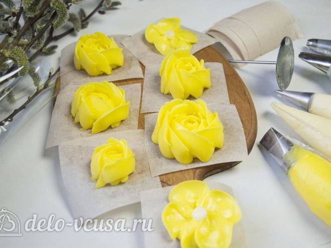 Рецепт масляного крема на швейцарской меренге