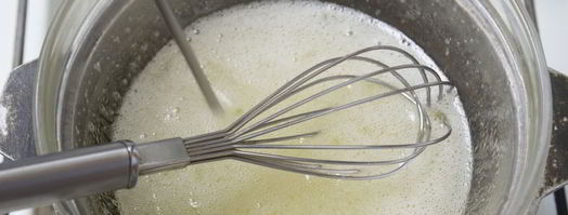 масляный крем на швейцарской меренге. Шаг 2