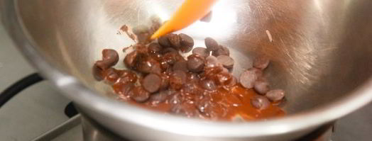 меренга с шоколадным кремом. Шаг 3