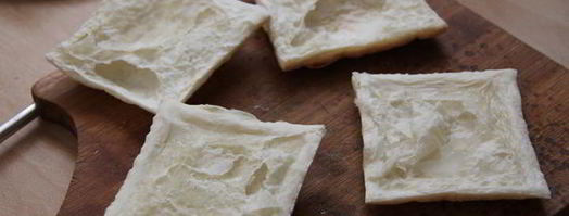 мильфей с заварным кремом и малиной. Шаг 2