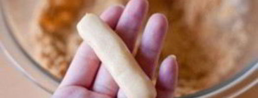 палочки в чашечках с ванильным кремом. Шаг 2
