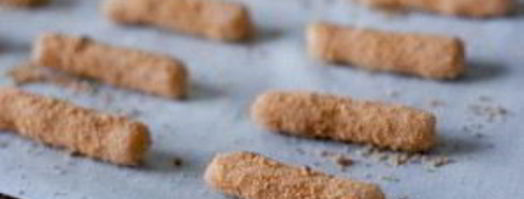 палочки в чашечках с ванильным кремом. Шаг 4