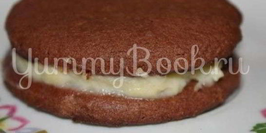 Пироженое с заварным кремом