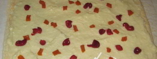 рулет на белках с заварным кремом. Шаг 5