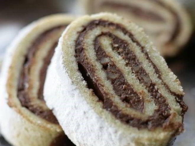 Рецепт рулета с орехово-шоколадным кремом