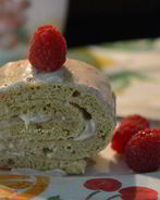 Рулет со швейцарским маслянным кремом