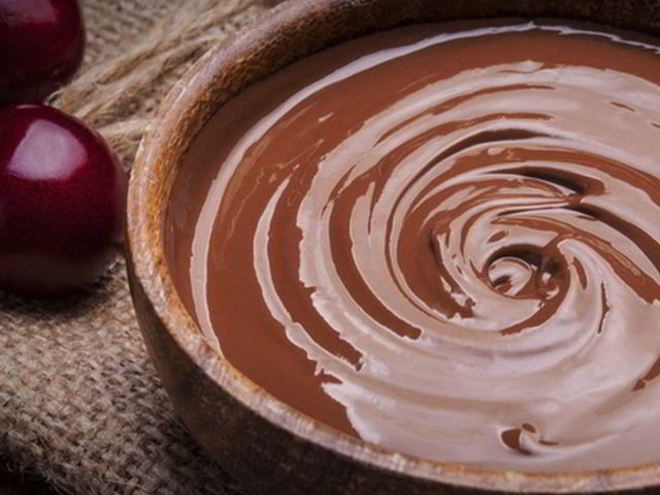 Рецепт шоколадна-вишневого крем