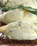 Шоколадный крем с маскарпоне и розмарином