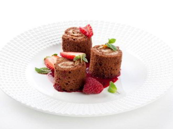 Рецепт шоколадных рулетиков с кремом из шоколадной рикотты unagrande