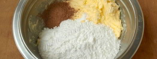 сливочно-шоколадный крем со сгущенным молоком. Шаг 3