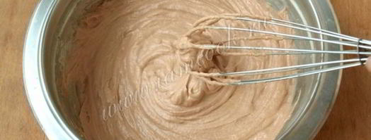 сливочно-шоколадный крем со сгущенным молоком. Шаг 4