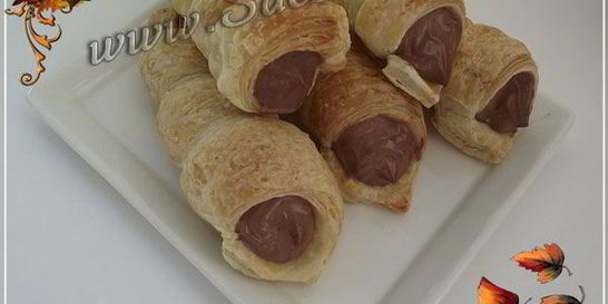 Слоеные трубочки с кремом