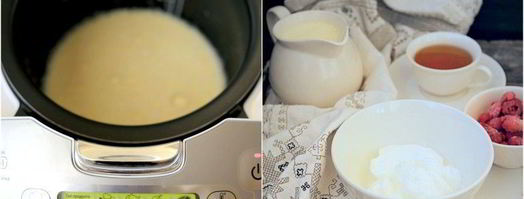 снежки с малиной и кремом. Шаг 3