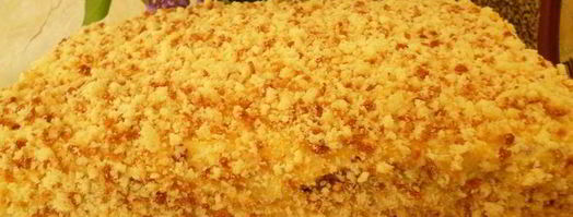 солнечный тортик с кремом из кураги. Шаг 13