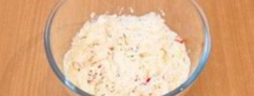 цыпленок, запеченный под кремом из филадельфии, тимьяна, перца и чеснока. Шаг 3