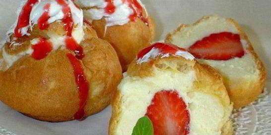 Творожный заварной крем