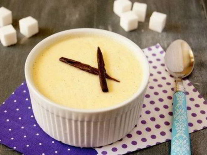 Рецепт универсального заварного крема с ванилью