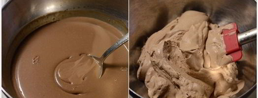 взбитый шоколадный крем-ганаш. Шаг 6