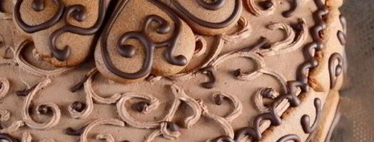 взбитый шоколадный крем-ганаш. Шаг 9