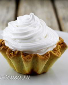 Заварной белковый крем